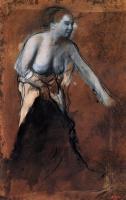 Degas, Edgar - Standing Female Figure with Bared Torso